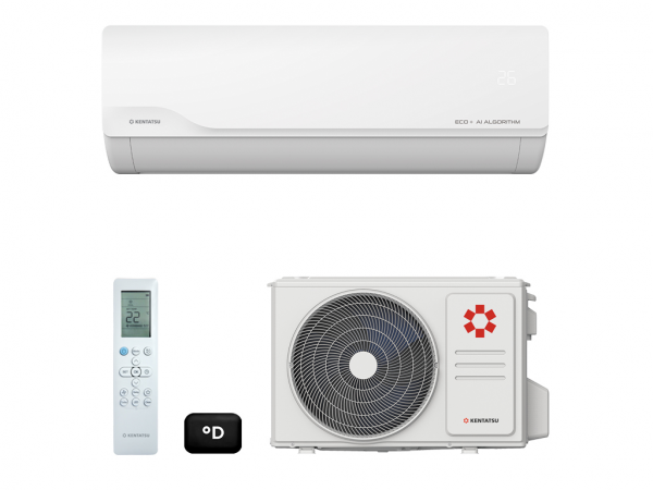 Купить кондиционер Сплит-система KENTATSU, KUMO Inverter, KSGKU26HZRN1W / KSRKU26HZRN1