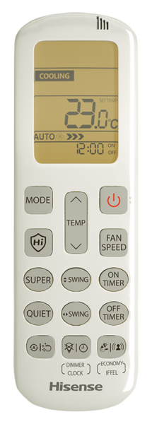 Купить кондиционер Сплит-система HISENSE, GOAL CLASSIC A WI-FI (on/off), AS-12HW4RLRCA01AG / AS-12HW4RLRCA01AW