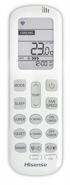 Купить кондиционер Сплит-система HISENSE, SILVER CRYSTAL SUPER DC Inverter, AS-10UW4RVETG01G(S) / AS-10UW4RVETG01W(S)