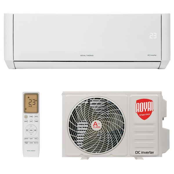 Купить кондиционер Сплит-система ROYAL THERMO, BAROCCO DC WHITE Inverter, RTBI/in-12HN8/white / RTBI/out-12HN8/white