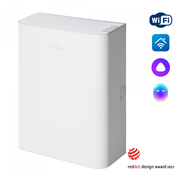 Купить кондиционер Очиститель воздуха приточный BALLU, ONEAIR ASP-100W