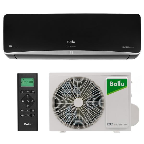 Купить кондиционер Сплит-система BALLU, PLATINUM BLACK DС Inverter, BSPI/in-10HN8/BL/EU / BSPI/out-10HN8/BL/EU