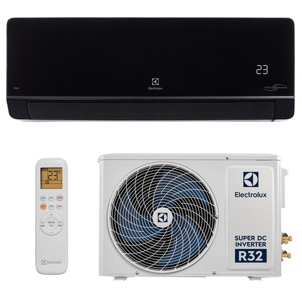 Купить кондиционер Сплит-система ELECTROLUX, ONIX BLACK SUPER DC Inverter, EACS/I-09HIX-BLACK/N8/in / EACS/I-09HIX-BLACK/N8/out