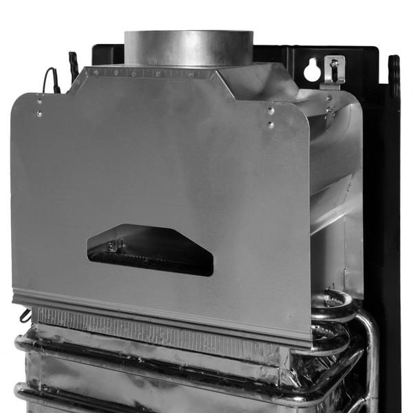 Купить кондиционер Колонка газовая BALLU, FIERY GLASS, GWH 10 Fiery Glass Carbon