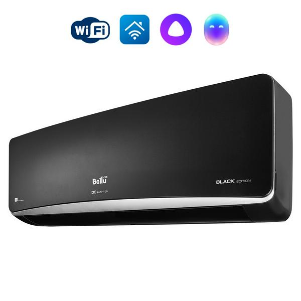 Купить кондиционер Сплит-система BALLU, PLATINUM BLACK DС Inverter, BSPI/in-10HN8/BL/EU / BSPI/out-10HN8/BL/EU