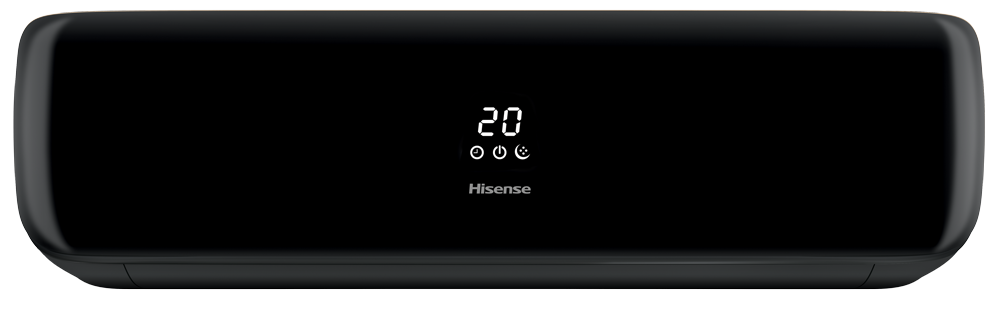 Внутренний настенный блок мульти-сплит системы HISENSE, PREMIUM BLACK FM DC INVERTER 2025 R32, AMS-09UW4RVETG00(B)