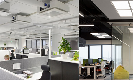 Кондиционеры для офиса open-space (открытого пространства)