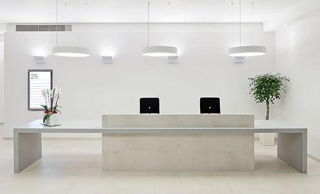 Кондиционеры для reception (зоны ресепшн)