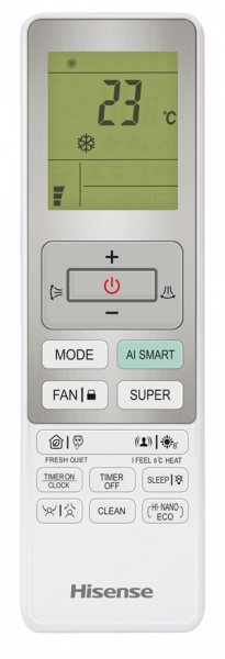 Купить кондиционер Сплит-система HISENSE, VISION PRO 2.0 SUPERIOR DC Inverter 2026 WI-FI, AS-10UW4RXVQH01AG / AS-10UW4RXVQH01AW