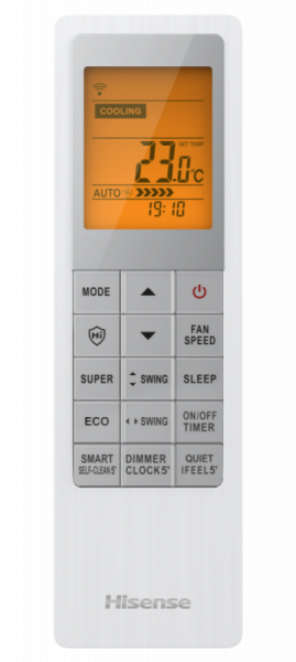 Купить кондиционер Сплит-система HISENSE, EXPERT PRO 2.0 EU DC Inverter 2026 WI-FI, AS-07UW4RLCHC01G / AS-07UW4RLCHC01W